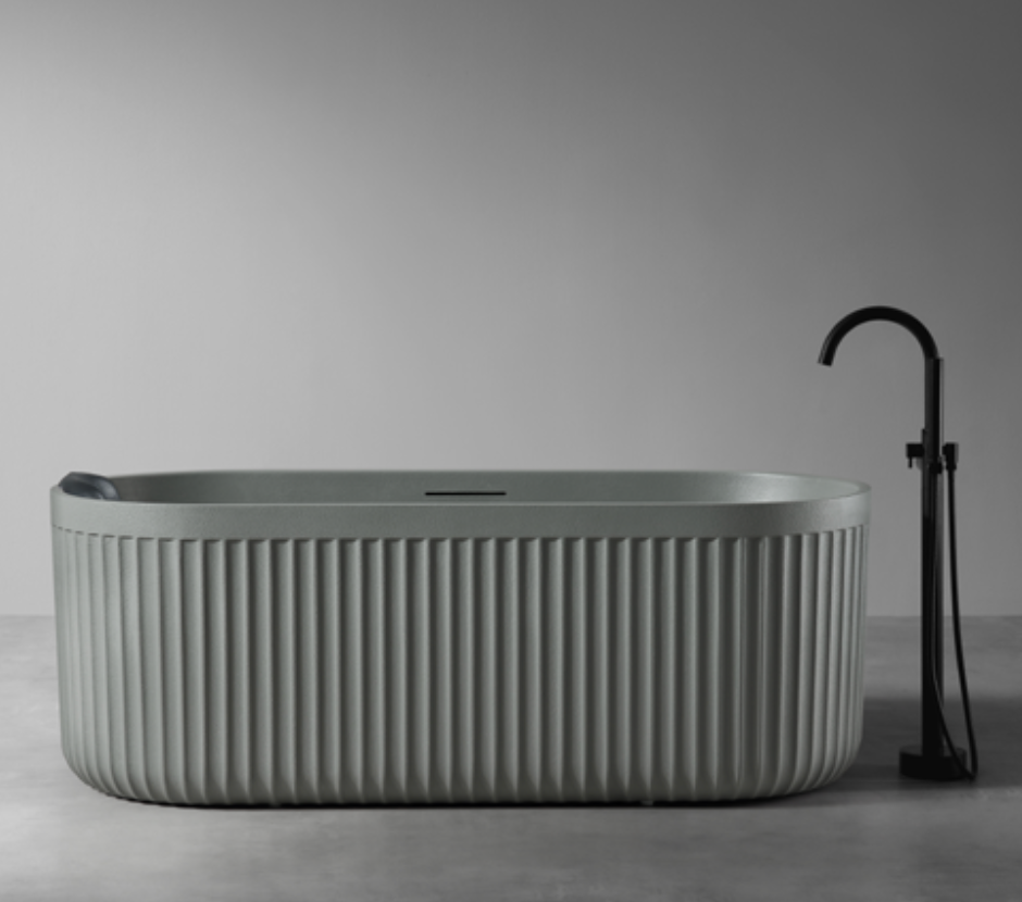 Rock Texture Bathtub | Exquisite Arc, More Comfort