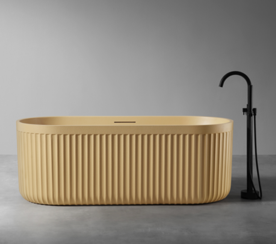 Rock Texture Bathtub | Exquisite Arc, More Comfort