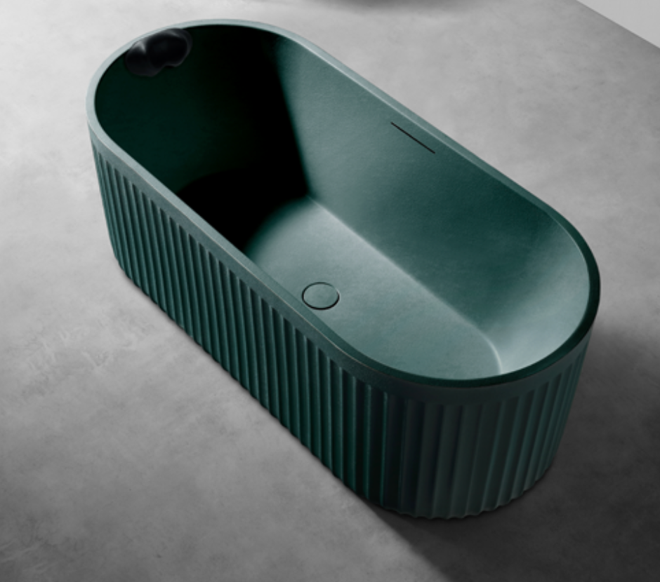 Rock Texture Bathtub | Exquisite Arc, More Comfort