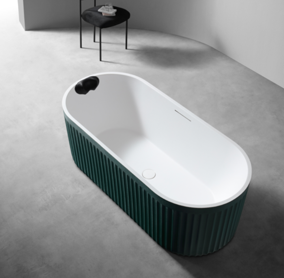 Rock Texture Bathtub | Exquisite Arc, More Comfort
