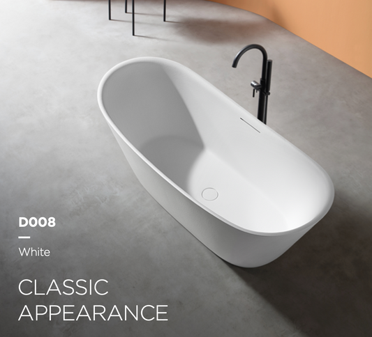 Classic Elegant Freestanding Bathtub | Wide Range of Single & Two-Tone Colors