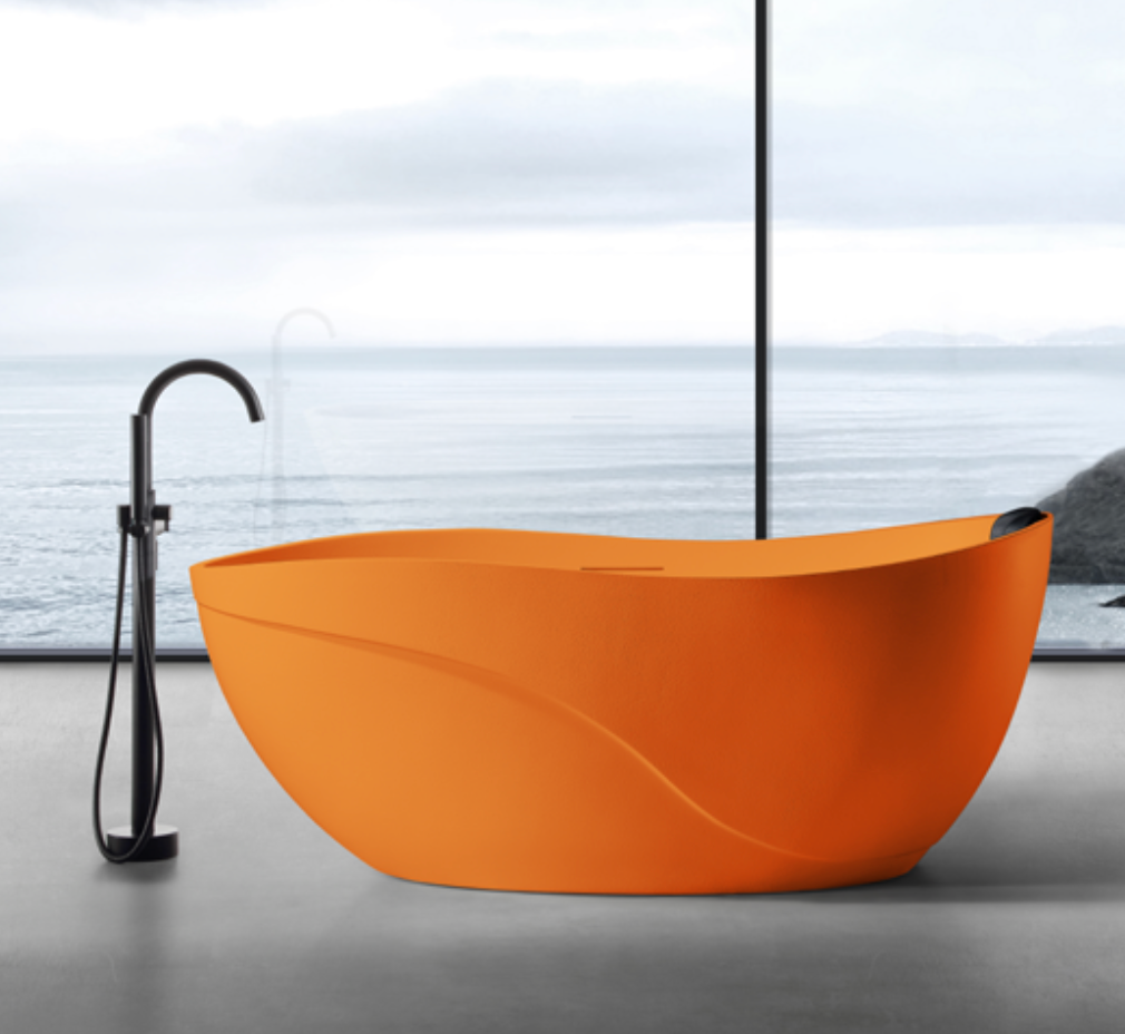 Modern Freestanding Bathtub | Multiple Color Options for Every Style